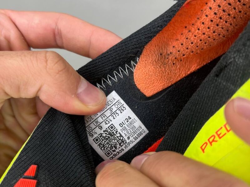 adidas Predator Elite Laceless FG Adult Soccer Cleats IE2366 43 1/3